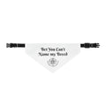 Clip-On Pet Bandana — “Bet You Can't Name My Breed” Dog Collar Accessory
