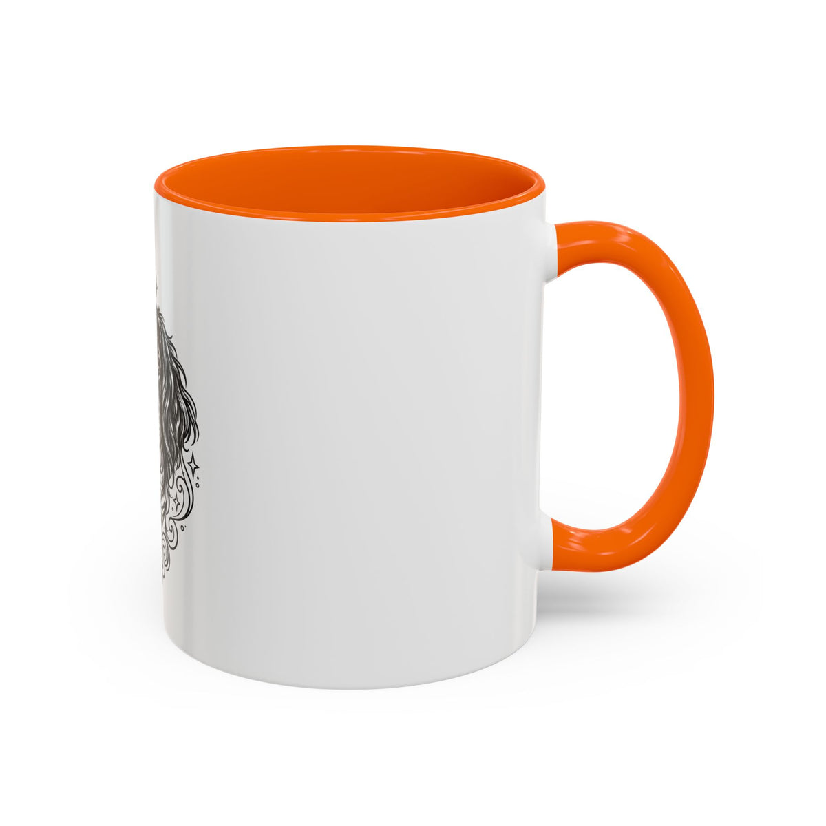 Mystical Stabyhoun Line Art Accent Coffee Mug – Mystical Dog Portrait 11/15oz