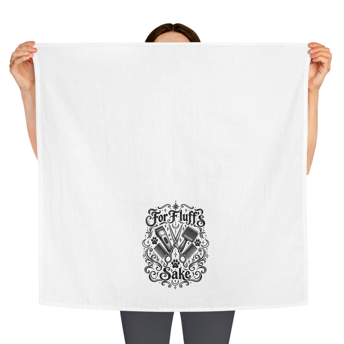 Mystical FFS Tea Towel — Funny Pet Grooming Kitchen Towel