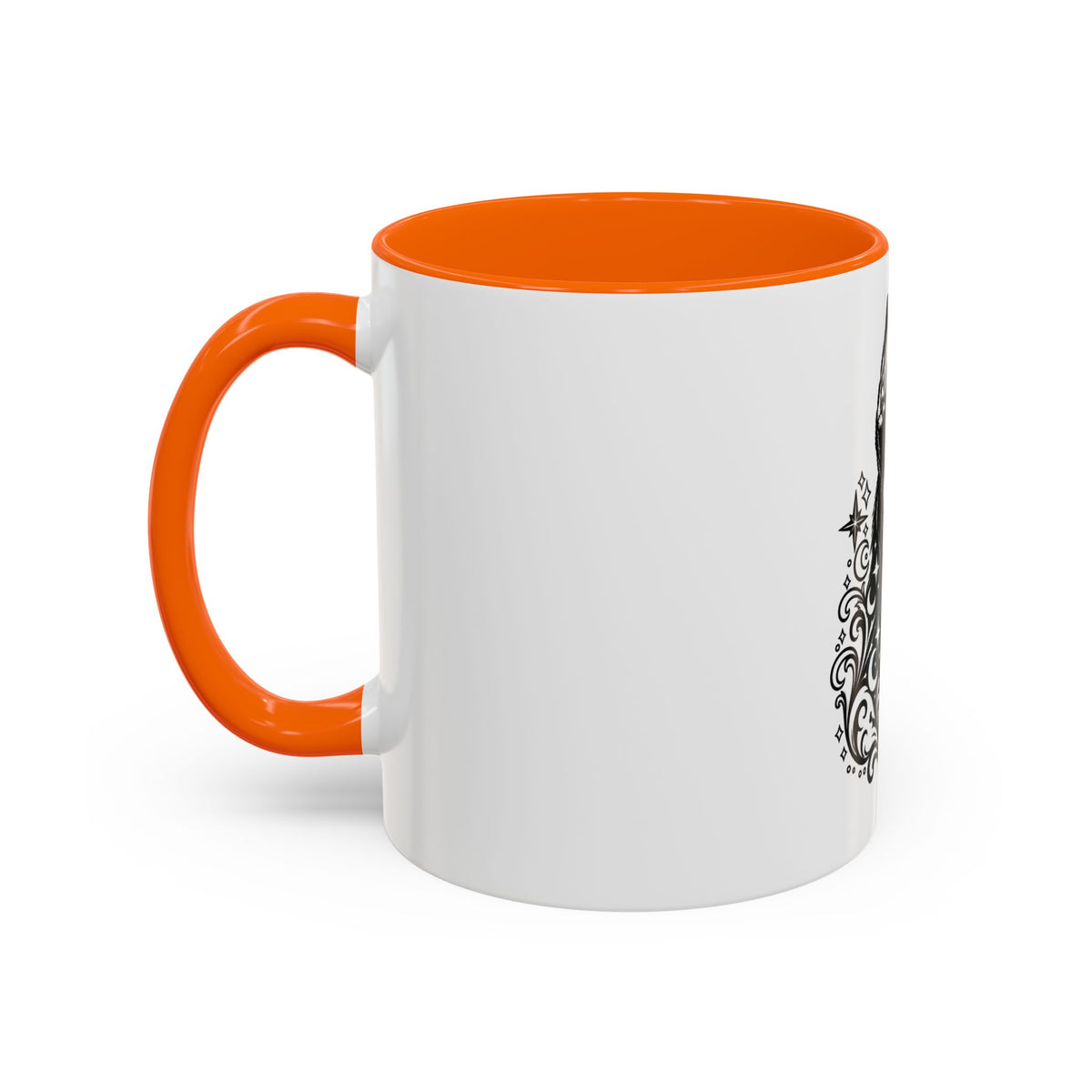 Mystical Beauceron CE Line Art Accent Coffee Mug – Mystical Dog Portrait 11/15oz