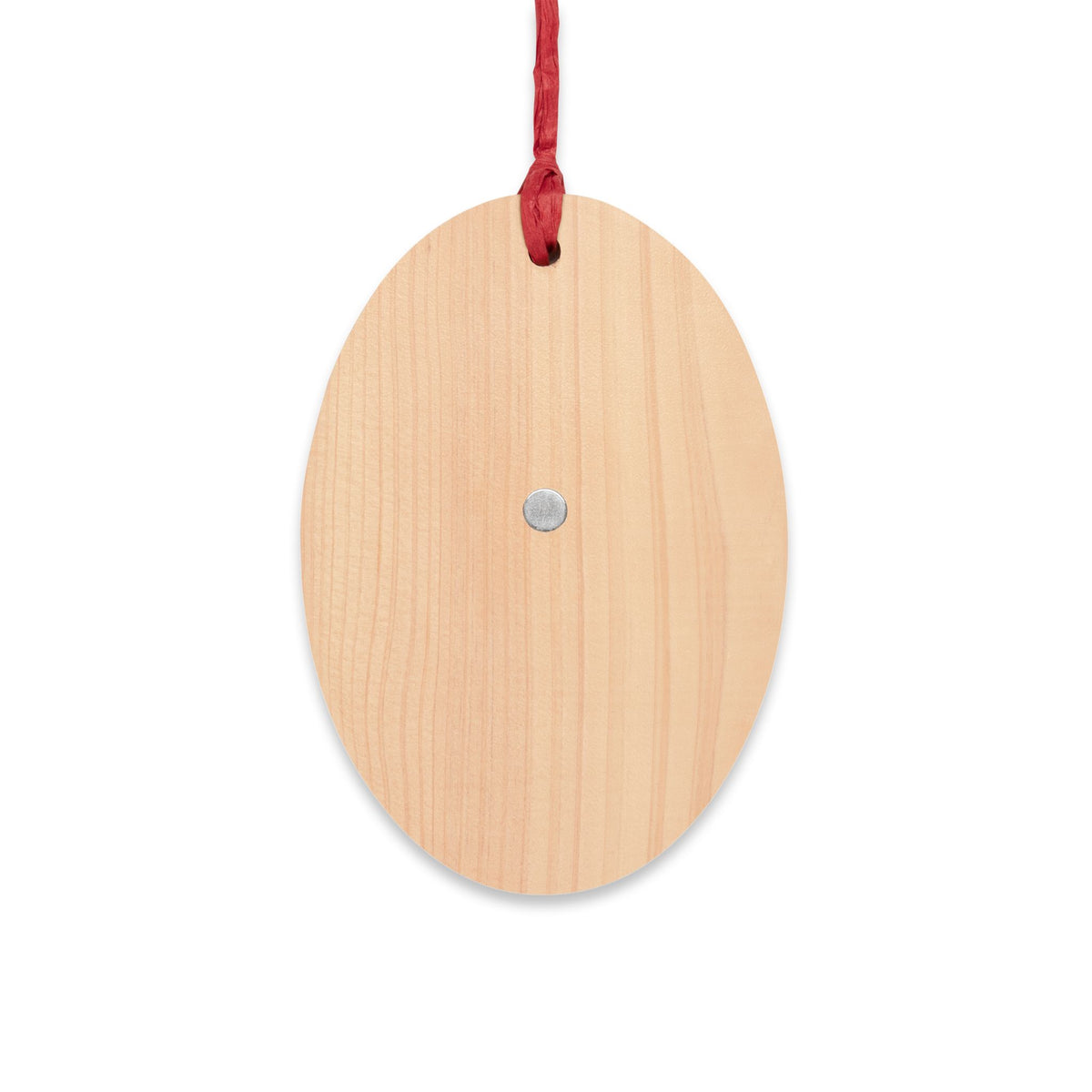 Mystical White Swiss Shepherd Wooden Ornament — Hand-Drawn Wolf Portrait on Heart-Shaped Wood