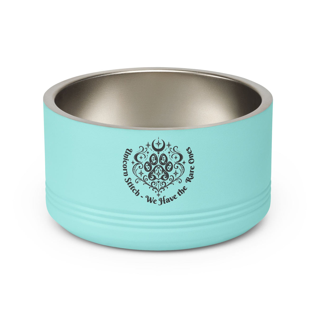 Copy of Pet Bowl - "Bis Appetite" Designer 18oz Stainless Steel Pet Food Bowl