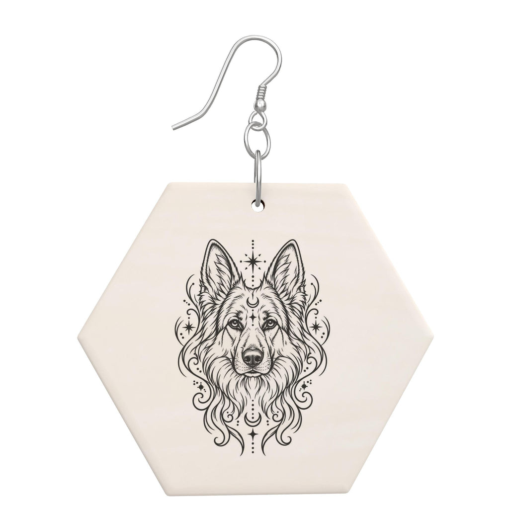 Mystical White Swiss Shepherd