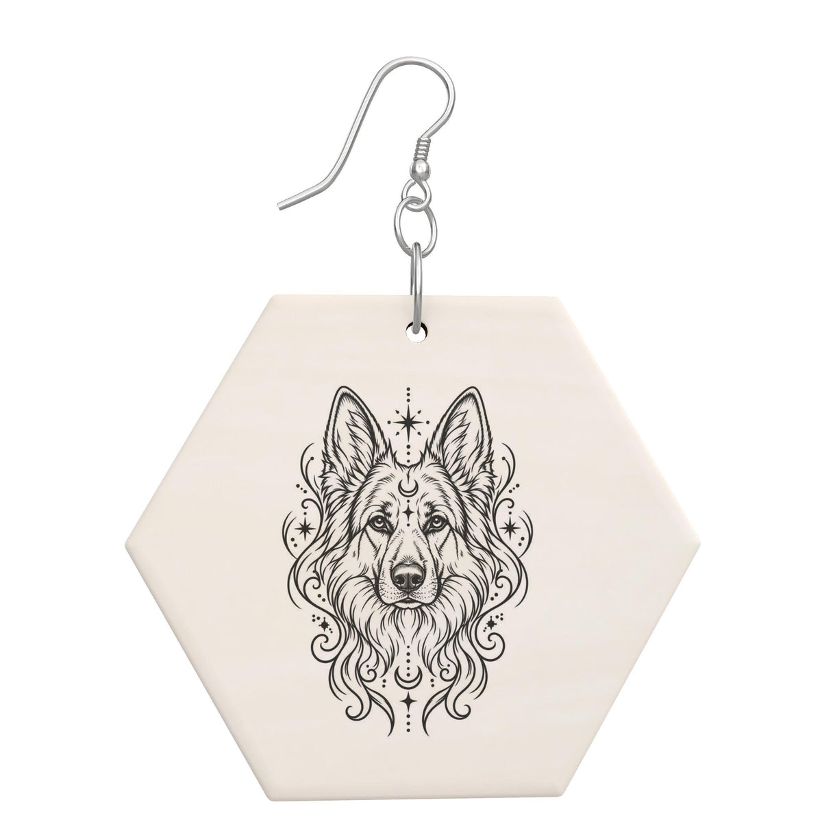 Mystical White Swiss Shepherd