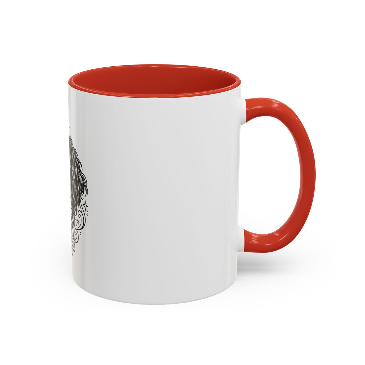 Mystical Stabyhoun Line Art Accent Coffee Mug – Mystical Dog Portrait 11/15oz