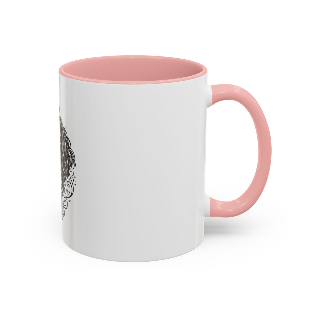 Mystical Stabyhoun Line Art Accent Coffee Mug – Mystical Dog Portrait 11/15oz