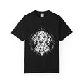 Mystical Dalmatian Line Art T-Shirt — Minimal Dog Portrait Tee