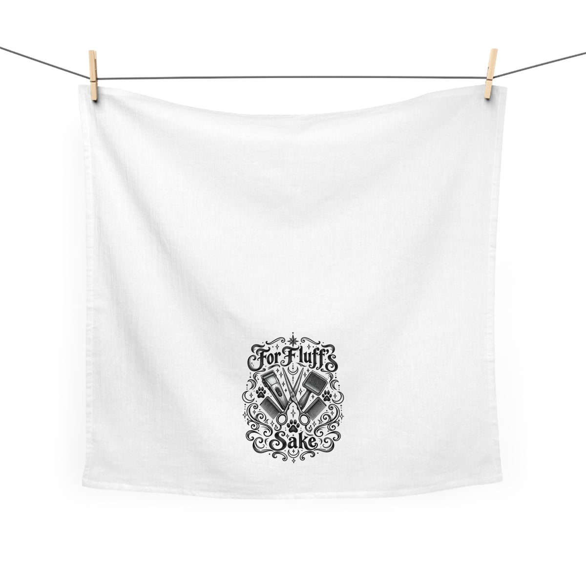 Mystical FFS Tea Towel — Funny Pet Grooming Kitchen Towel
